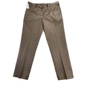 Jos. A. Bank Traveler Performance Tailored Fit Pants 36x30 Brown NWT